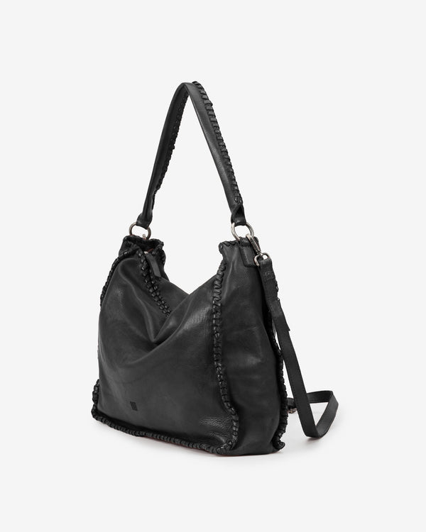 Winona Leather Shoulder Bag - BibaBagsUSA